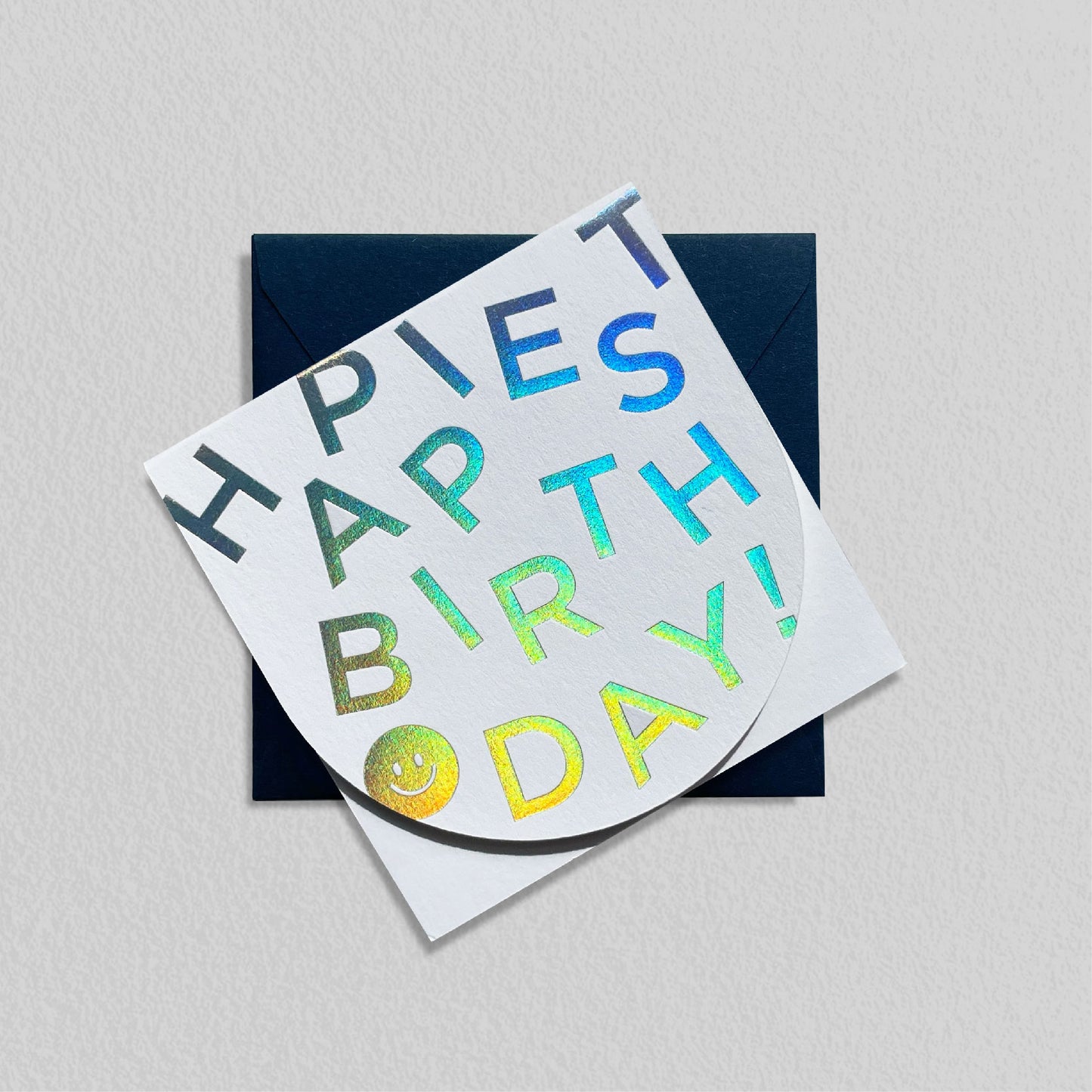 Holographic Birthday Card