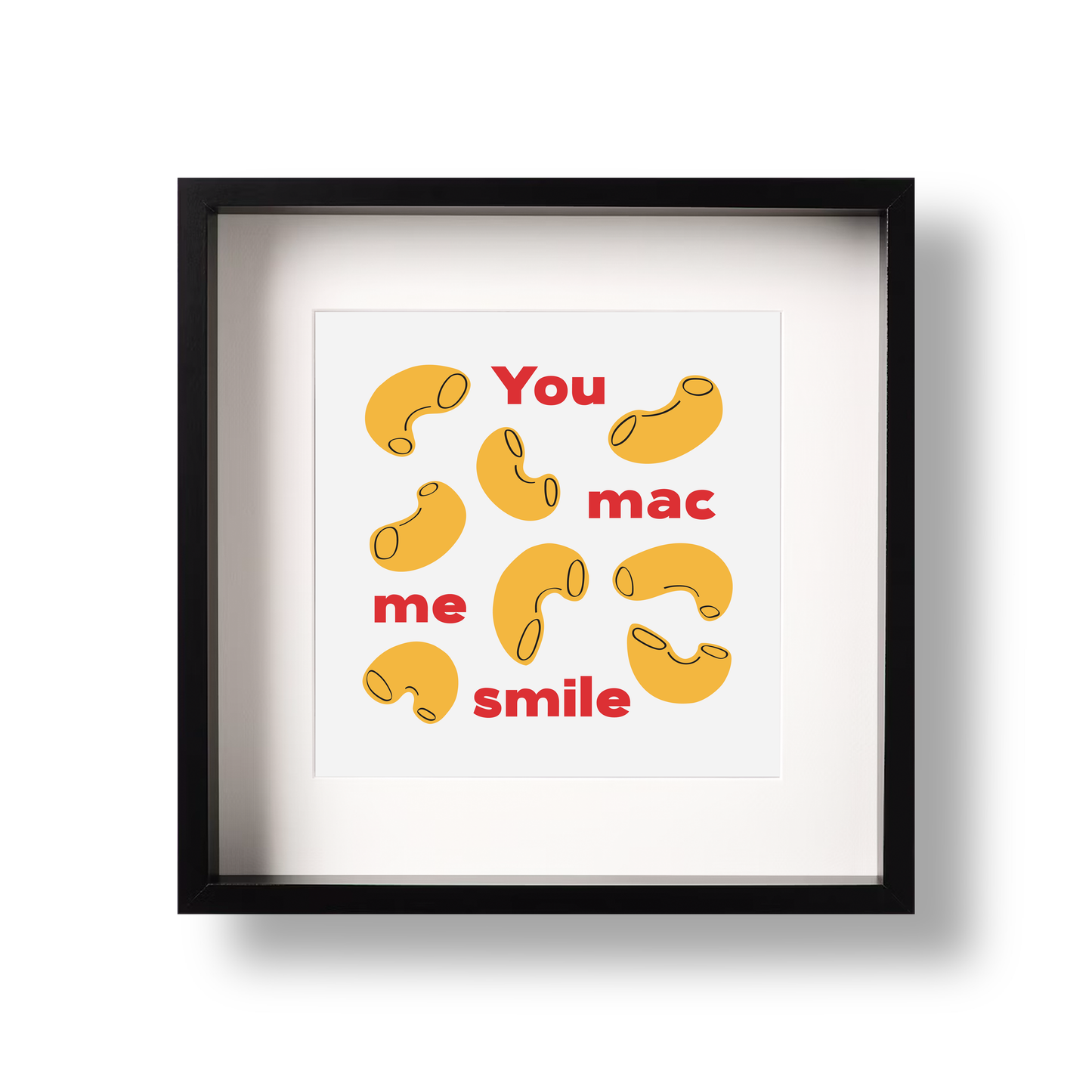 You Mac Me Smile Card / Art Print