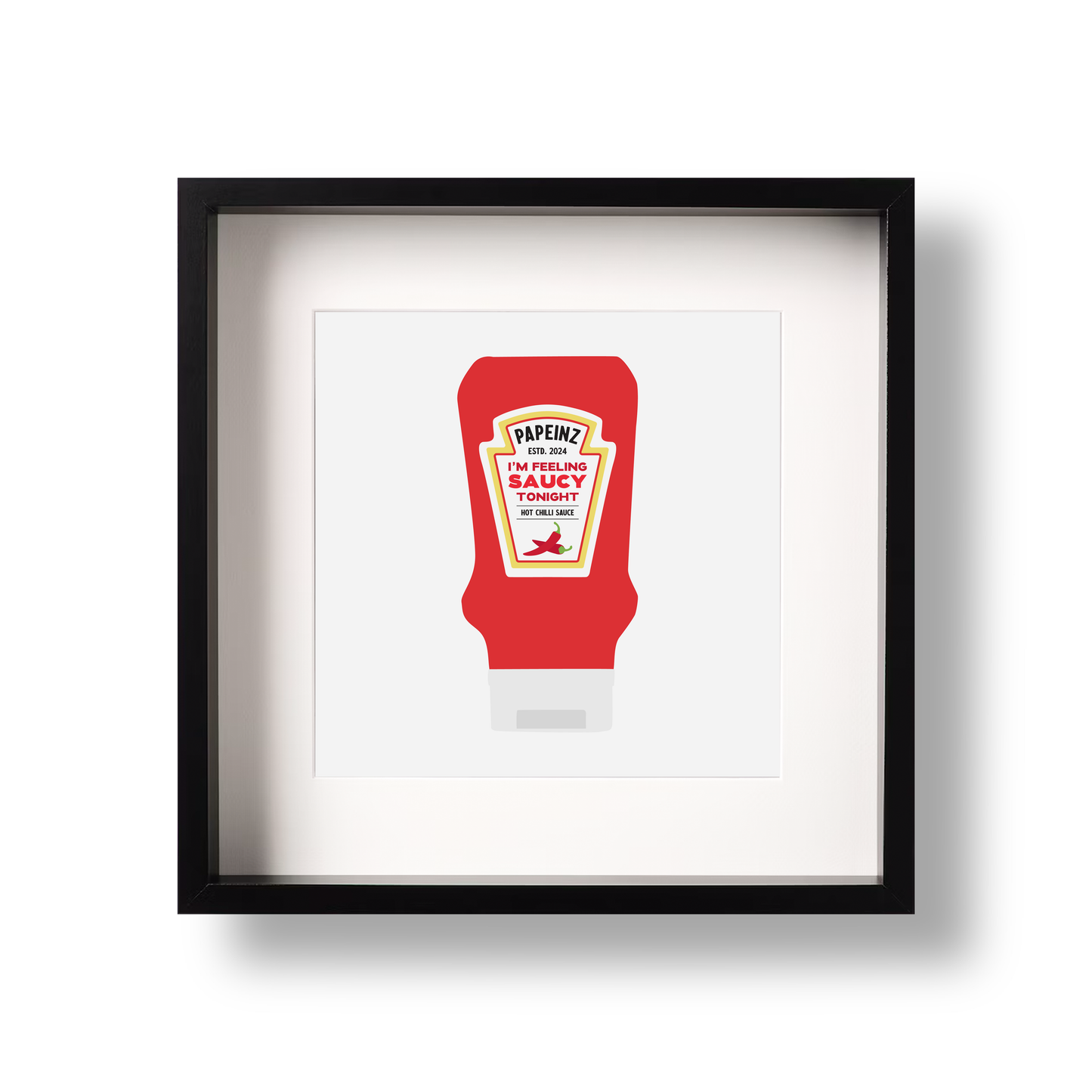 I'm Feeling Saucy Tonight Card / Art Print