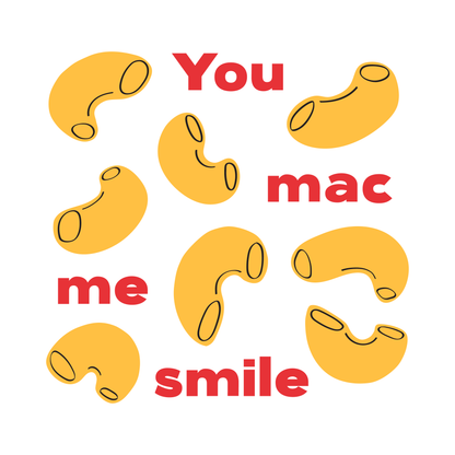 You Mac Me Smile Card / Art Print