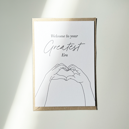 'Welcome to Your Greatest Era' Taylor Swift Inspired Postcard